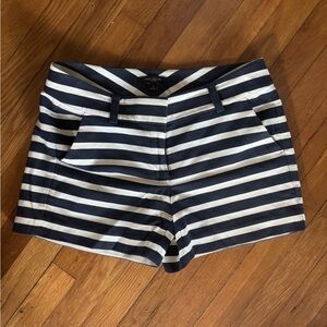 Navy blue and white shorts from Ann Taylor size 4
